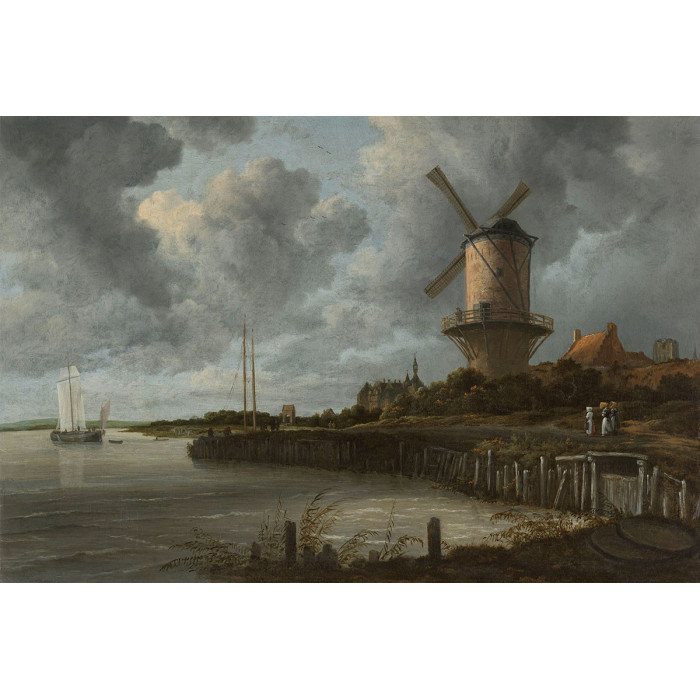 Molen Wijk bij Duurstede -  Jacob Isaacksz van Ruisdael  ca. 1668 - ca. 1670 (5010.2010)