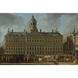Het stadhuis op de Dam in Amsterdam - Gerrit Adriaensz. Berckheyde 1672 (5010.2017)