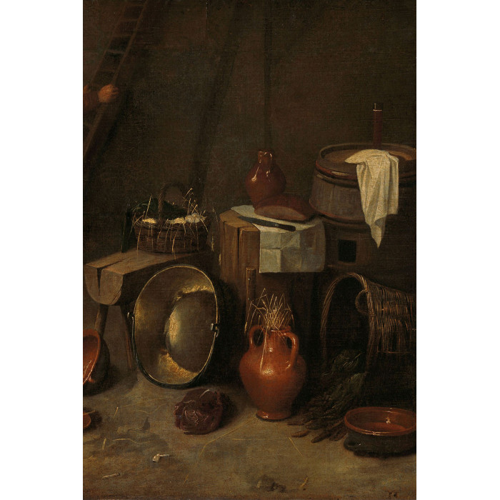 Stilleven in een stal -  Hendrik Potuyl  1639 - 1649 (5010.2030)