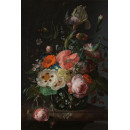 Stilleven met bloemen op een marmeren tafelblad -  Rachel Ruysch 1716 (5010.2034)
