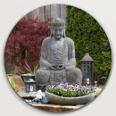 Buddha met viooltjes (5085.1008)