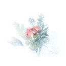 Roze bloempje aquarel (5025.1009)