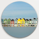Muurcirkel © Ruud Engel Photography - Gekleurde Huizen Rietplas Houten (6225.1039)