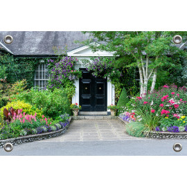 Tuinverruimer  - Engels huis met bloementuin (5054.1015)