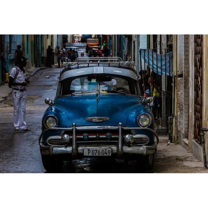 Wanddecoratie © René Groenendijk - Oldtimer Cuba Havana (6226.1009)