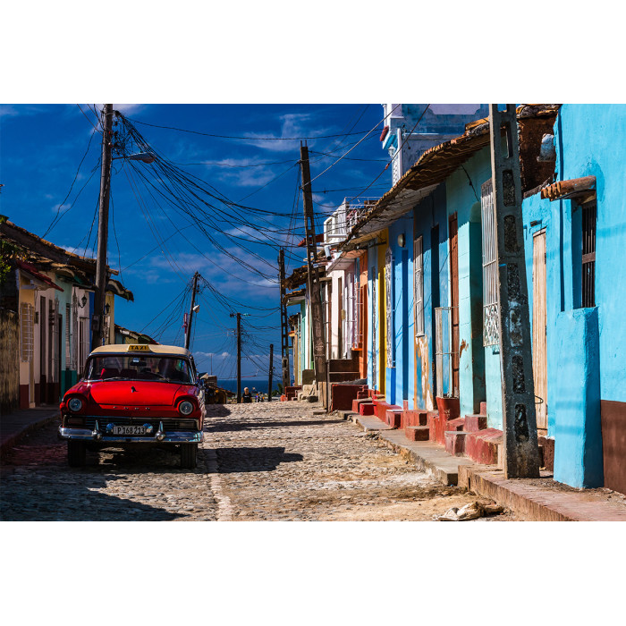 Wanddecoratie © René Groenendijk - Trinidad op Cuba (6226.1010)