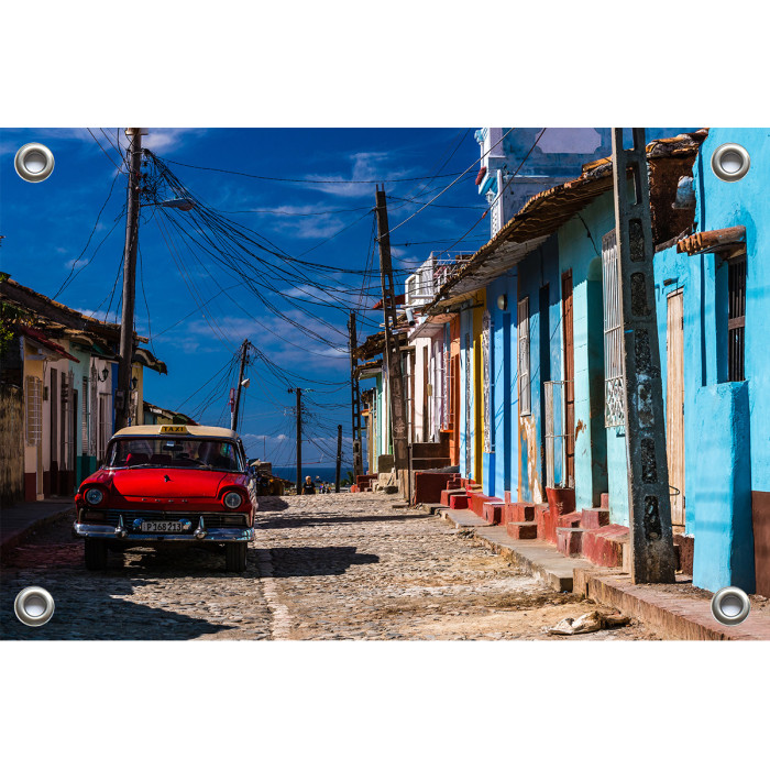 Tuinposter © René Groenendijk - Trinidad op Cuba (6226.1010)