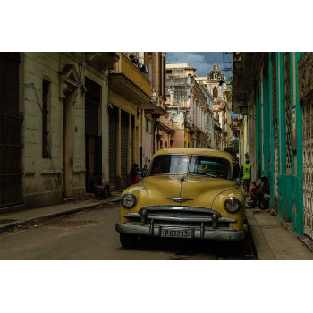 Wanddecoratie © René Groenendijk - Oldtimer Cuba  (6226.1075)