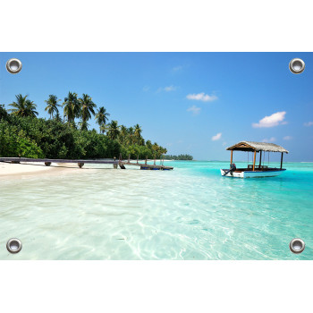 Tuinposter Medhufushi Islands (5051.3045)