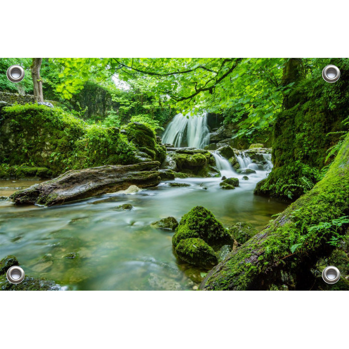 Tuinposter Waterval (5052.3001)