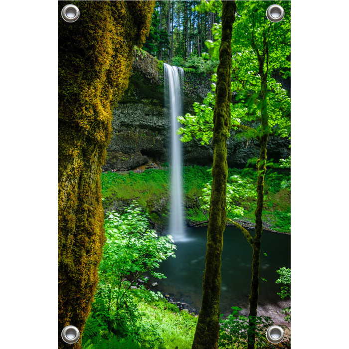 Tuinposter South and Silver Waterval Oregon (5052.3011)
