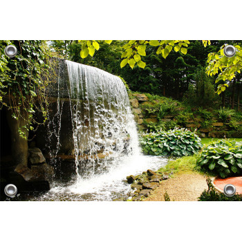 Tuinposter Waterval (5052.3024)