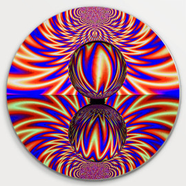 Muurcirkel © Karin Beijers - Abstract - Colours (6227.1005)