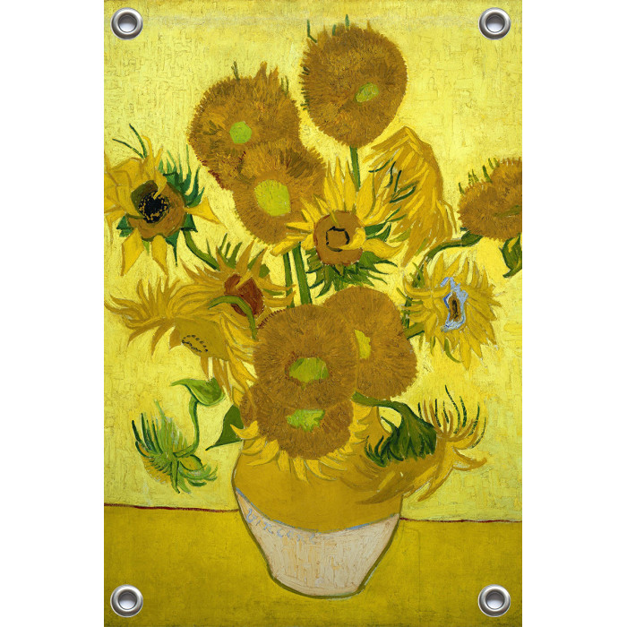 Tuinposter  Zonnebloemen Vincent van Gogh (5010.1007)