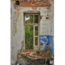 Tuinverruimer-Schuttingposter  - Vintage open deur (5054.1144)