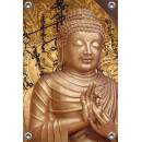 Tuinposter Gouden Buddha - Boedha (5085.1025)