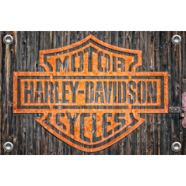 Tuinposter Harley Davidson Logo (5035.3020)