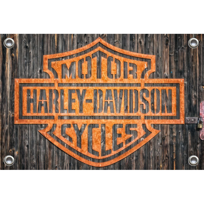 Tuinposter Harley Davidson Logo (5035.3020)