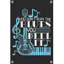 Tuinposter Feel the Blues (5030.1068)
