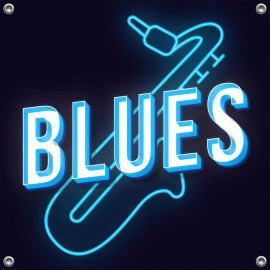 Tuinposter Blues Sax (5030.1069)
