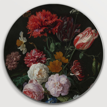 Stilleven met bloemen in een glazen vaas (5010.2033)